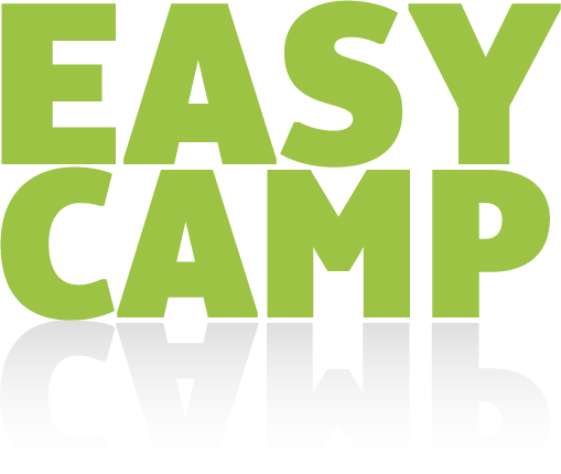 Easycamp Schriftzug mit Schatten