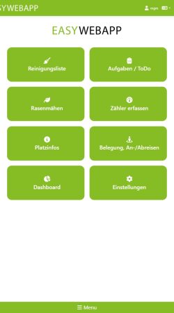 WebappÜbersicht