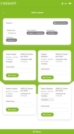 WebappZähler